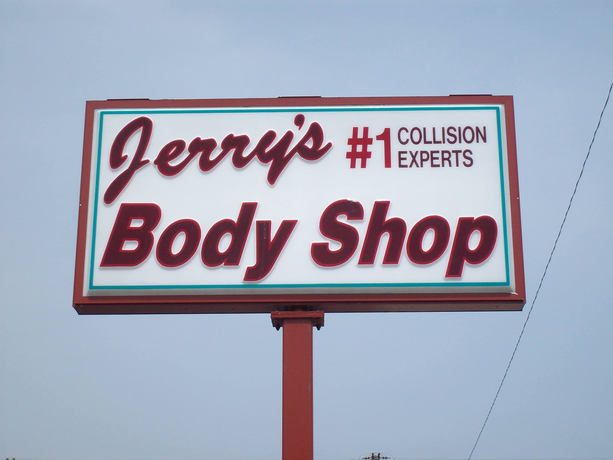 Jerry's Auto Body 100 Certificate