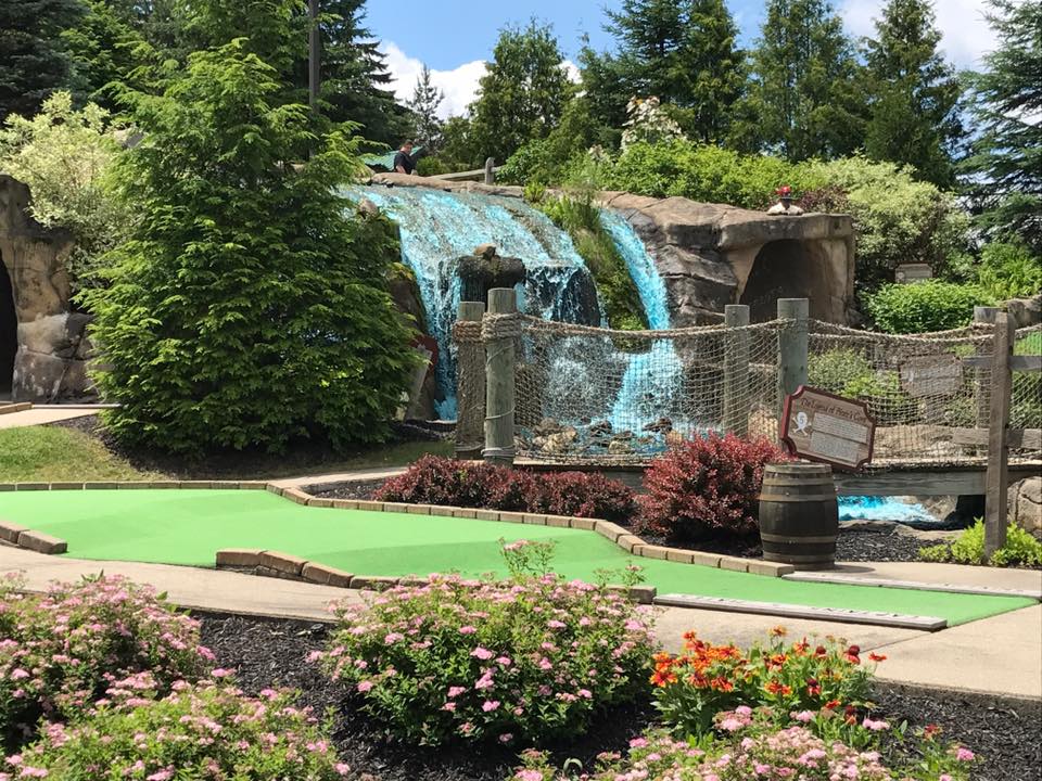 Pirate's Cove Adventure Golf Valid for 4, 18 Hole Rounds of Miniature Golf