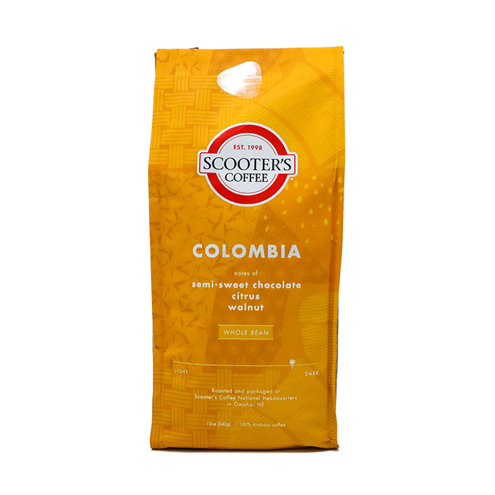 Scooter's Coffee Watertown, SD 12 oz. Bag of Scooter's Colombia Coffee