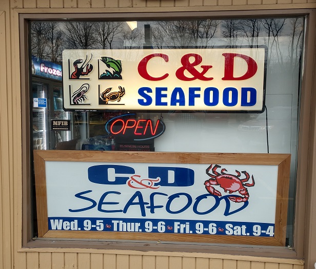 C&D Seafood 30 Certificate