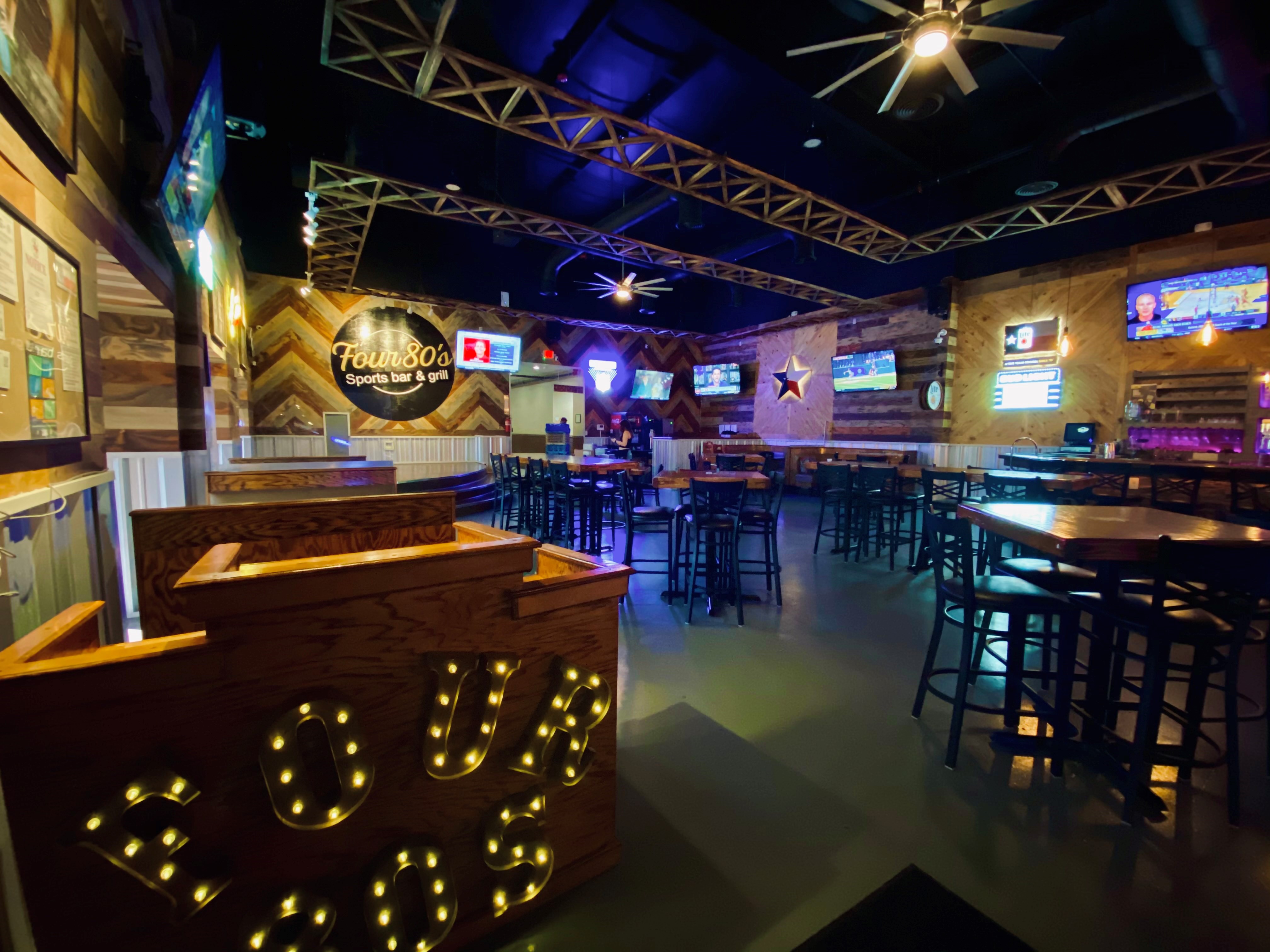 Four 80's Sports Bar & Grill 20 Certificate