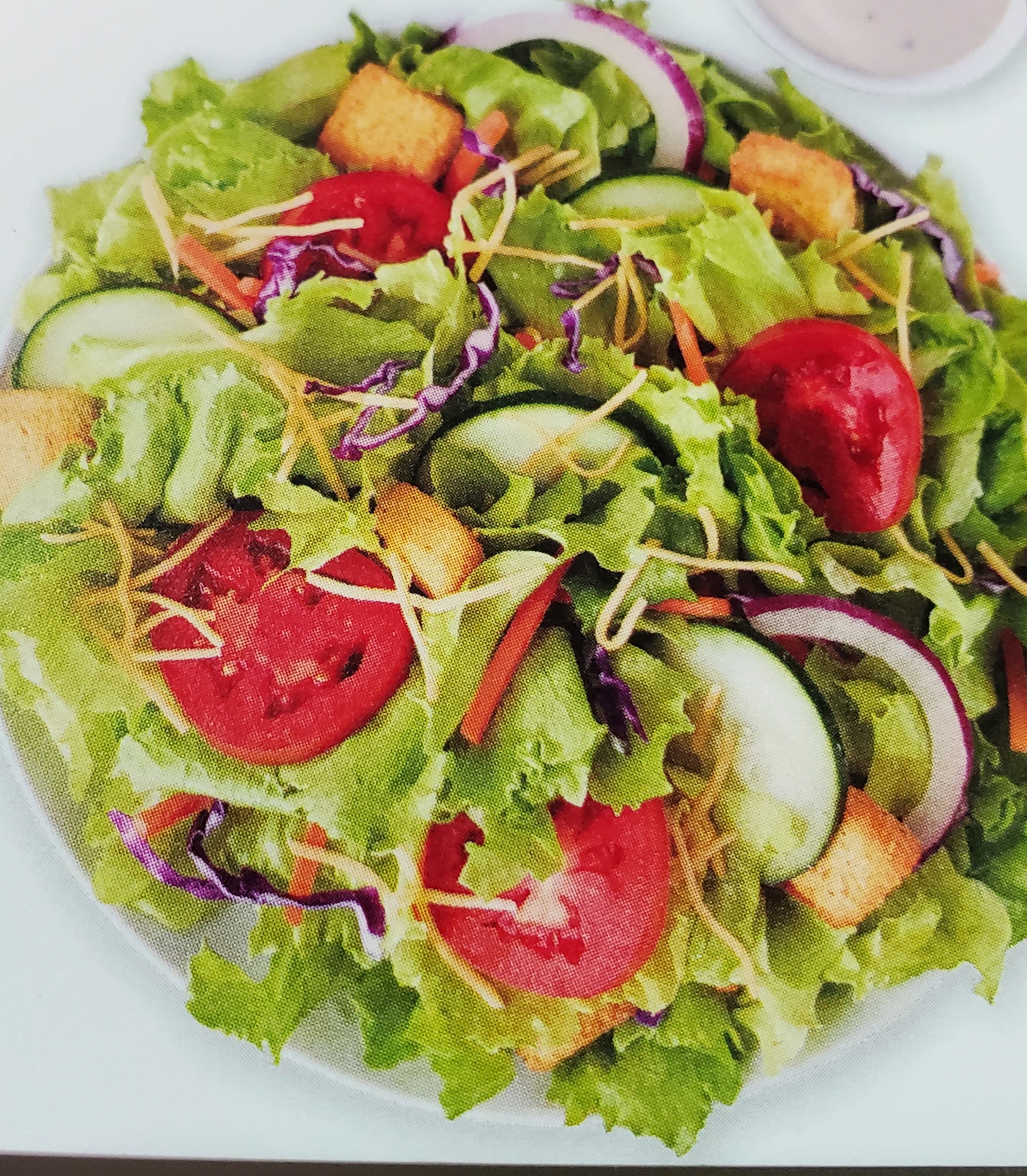 Pizza Hut One Entree Garden Salad