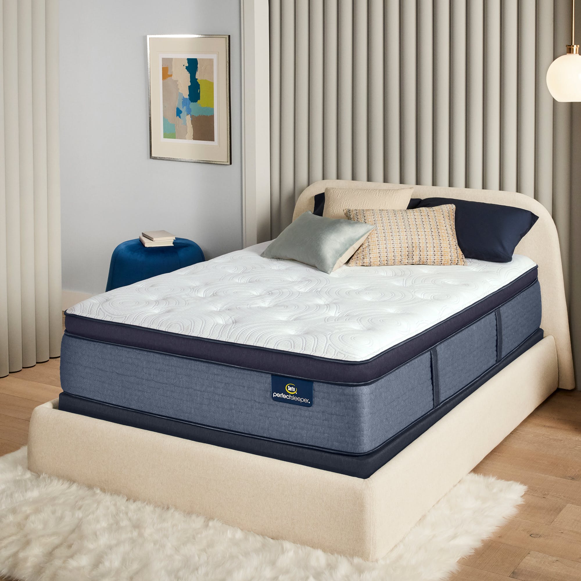 Shunk Furniture Manistique Queen Mattress Set - Serta Perfect Sleeper ...