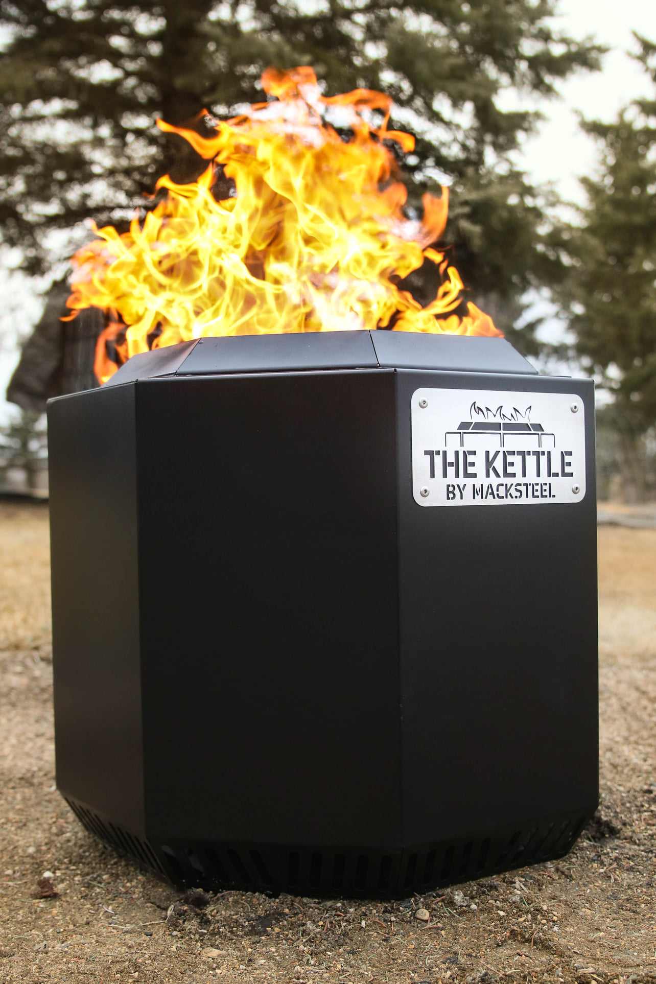 Macksteel Warehouse Smokeless Fire Pit