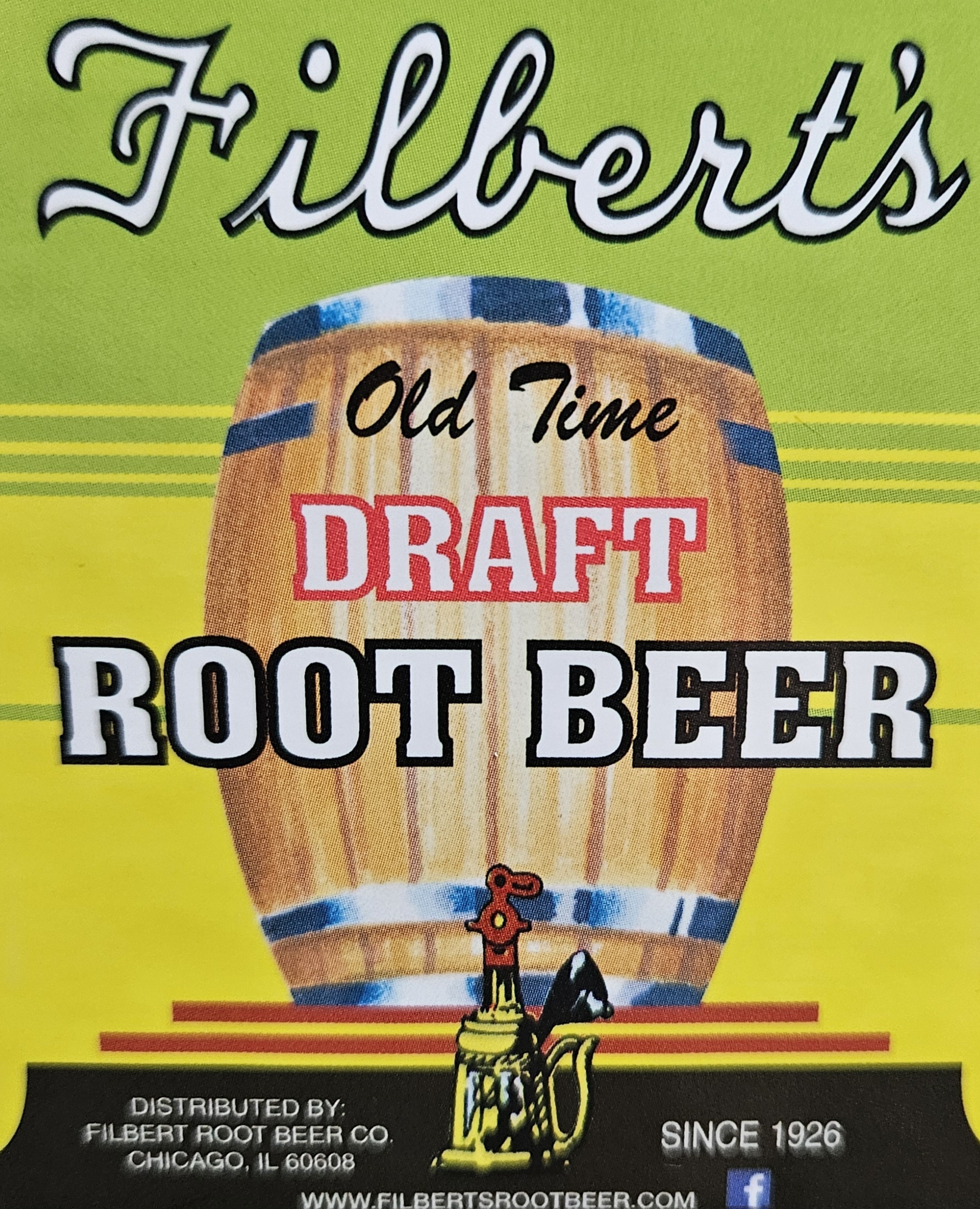 Twigs Beverage 24-pack of Filbert's Old Time Draft Root Beer in 12oz 